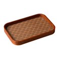 thumbnail image 3 of KLKCMS Jewelry Display Tray Wooden Frame Storage Tray for Side Table Smooth Surface 24x16x2.5cm, 3 of 9