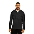 thumbnail image 2 of Team 365 TT31 Men's Zone Performance Quarter-Zip Pullover-Black-XL, 2 of 4