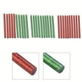 thumbnail image 3 of BUYISI Reliable Hot Melt Glue Sticks with Glitter for Various DIY Projects 10Pcs Green, 3 of 5