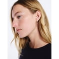 thumbnail image 3 of Free Assembly Women's Demi Fine 14K Gold Plated Cubic Zirconia Stud and Hoop Earrings Set, 3-Pair, 3 of 4