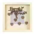 thumbnail image 1 of Marco de fotos de madera, kit de árbol de apellidos DIY, regalo personalizado para amigos y vecinos, 1 of 8
