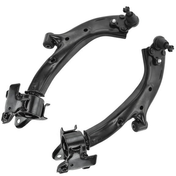 Detroit Axle - Front 2pc Control Arms for 2007-2011 Honda CR-V, 2 Lower Control Arms w/Ball Joints Assembly 2008 2009 2010 Replacement