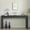 Antique Black,Black,Wood, variant on Wooden Coffee Tables, 64in Modern Black Wood Console Table - Elegant Entryway Table with Decorative Beaded Trim, Antique Black,Black,Wood Coffee Tables,Engineered Wood,Mdf,Wood Round Coffee Tables