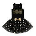thumbnail image 3 of MSemis Baby Girls First Birthday Party Outfits Sleeveless Top with Shiny Polka Dots Tutu Skirt, 3 of 6