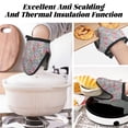 thumbnail image 7 of Rocae Watercolor Butterflies for Mini Oven Mitts Rubber Oven Glove, Kitchen Mittens, Cute Cooking Mitts,5.9"x5.9", 7 of 7