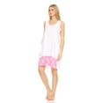 thumbnail image 2 of Lati Fashion Women Nightgown Sleeveless Female Nightgowns & Sleepshirts Pink X-Large, 2 of 4