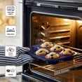 thumbnail image 6 of Prime Cuisine Nonstick Ceramic Bakeware Set – 8 Piece Baking Pans Set, Oven Safe to 450°F, Includes Muffin Pans, Cookie Sheets, Loaf, Roaster, Round & Square Pans, BPA-Free, 6 of 6