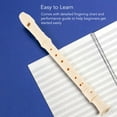 thumbnail image 3 of 8 Holes Recorder,ABS Descant Flauta Recorder Clarinet for Students Kids, 3 of 7