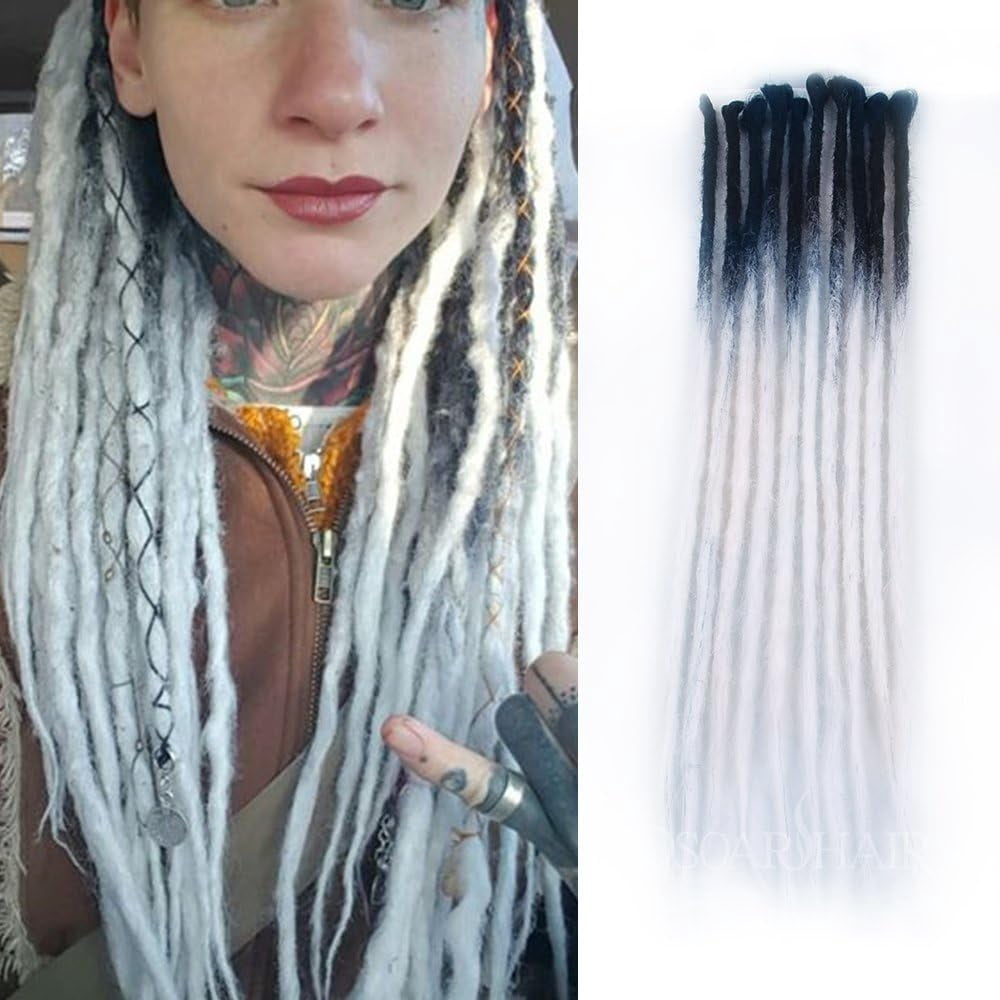 shiyou-Synthetic Dreads 24 Inch 10 Strands Handmade Dreadlocks ...