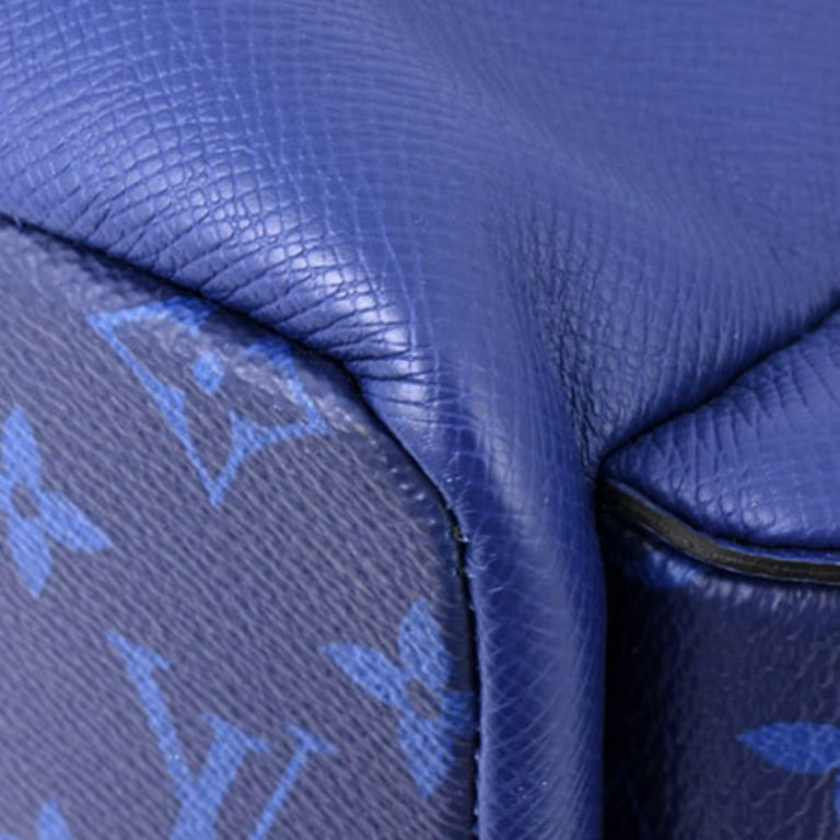 Louis Vuitton Taigarama Denim Blue Monogram Canvas & Taiga Outdoor