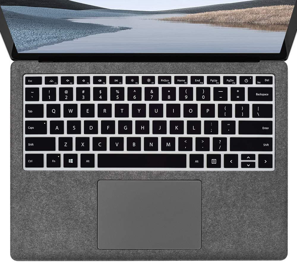 Washable Soft Silicone TPU Keyboard Cover Skin For Microsoft Surface Book 13.5" 