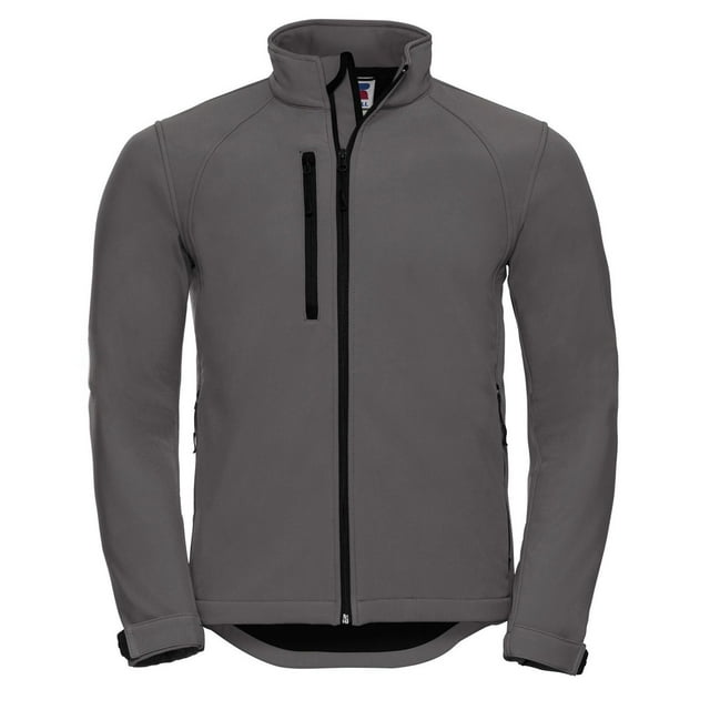 Russell Veste Coquille Souple Imperméable et Coupe-Vent pour Hommes