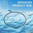 thumbnail image 4 of DEX2422Z2 Metal Reinforced Seal,for Pool Filter Pro-Grid de and SwimClear, Replacement for DE2420 DE3620 DE4820, 4 of 5