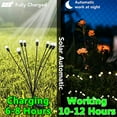 thumbnail image 5 of Solar LED Light Outdoor Garden Decoration Landscape Lights Firework Firefly Lawn Lamps Country House Terrace Balcony Decor Lamp, 5 of 7