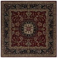 thumbnail image 2 of SAFAVIEH Classic Kennet Oriental Wool Area Rug, Burgundy/Navy, 8' x 8' Square, 2 of 14