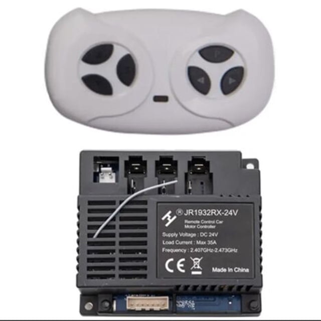 Bgsha Récepteur JR1932RX-24V pour Voiture Électrique pour Enfants 2.4G Télécommande Compatible Bluetooth