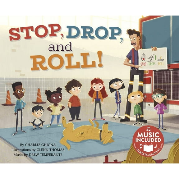 Fire Safety Stop, Drop, and Roll!, (Paperback)