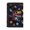 Dino in Space, variant on CHAQLIN Polyester Children's Wallet with Compact Large Capacity Kids Trifold Wallet for Outdoor, Dog Trifold Card Wallet