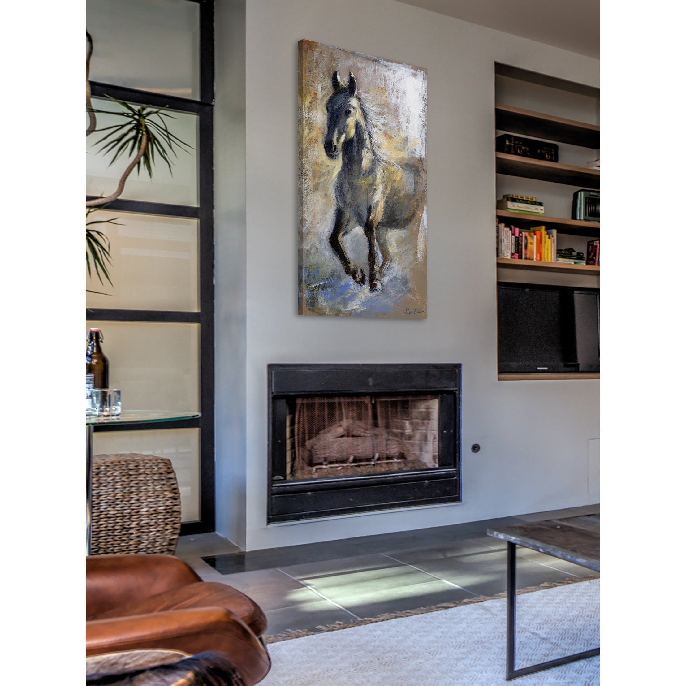 Marmont Hill ''Running Free'' Painting Print on Wrapped Canvas