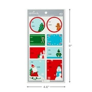 Hallmark Christmas Gift Tag Stickers, 40 ct. (Bright and Colorful Designs)