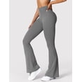 thumbnail image 4 of V Back Butt Lifting Wide Leg High Waist 31.5" Gym Workout Yoga Pants, 4 of 6