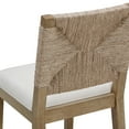 thumbnail image 5 of Nathan James Beacon Woven Seagrass Back Counter Height Bar Stools, Cream/Light Brown, 5 of 8