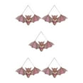 thumbnail image 3 of Shengyu Durable Halloween Bat Decor Hanging - Easy To Install Widely Used Stained Glass Suncatcher Practical A 5Set, 3 of 6