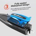 thumbnail image 2 of Amdohai Remote Control Boat, 2.4G 20km/h High-speed Waterproof Remote Control Speed Boat with LED Lights, 2 of 8