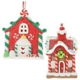 thumbnail image 3 of TEHAUX PVC Christmas House Decorations Unique Xmas Tree Ornaments Pendants 2 Pieces Holiday Decor for Home and Tree, 3 of 8