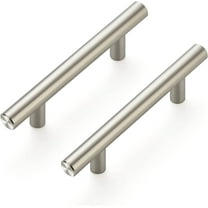 Ravinte 10 Pack 5" Cabinet Pulls Brushed Nickel Stainless Steel Kitchen Drawer Pulls Cabinet Handles 3" Hole Center