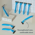thumbnail image 7 of Harry's Men's 3-Blade Disposable Razors, Glacier Blue, 8 Count, 7 of 7
