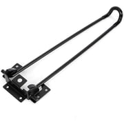 ANQIDI 28.5 Metal Folding Table Legs 4 Pack Black Foldable Hairpin Table Legs