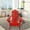 Red, variant on Grey Outdoor Rocking Seat - Comfortable Wooden Chair Versatile For Deck & Porch Solid Construction 250 Lbs Weight Capacity Easy Assembly Included Reclining In And Cushion Patio Wood Tolerance