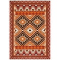 thumbnail image 3 of SAFAVIEH Veranda Johann Southwestern Indoor/Outdoor Area Rug, 6'7" x 9'6", Rust/Red, 3 of 9