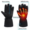 thumbnail image 2 of Guantes Térmicos con Batería Eléctrica,Guantes Térmicos De Invierno para Hombres Y Mujeres,Ciclismo Al Aire Libre Esquí Patinaje Senderismo Mejor, 2 of 5