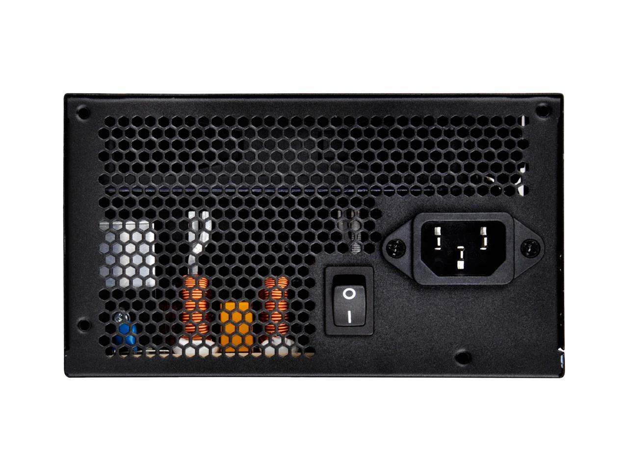 Silverstone ET550-B Technology 550 Watt 80 Plus Bronze Atx Psu With Flat Black Cables Et550-B Power Supply
