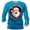 Blue, variant on Christmas Shirts for Men Long Sleeve Relaxed Fit Casual Crewneck Funny Santa Claus Graphic Holiday Shirt
