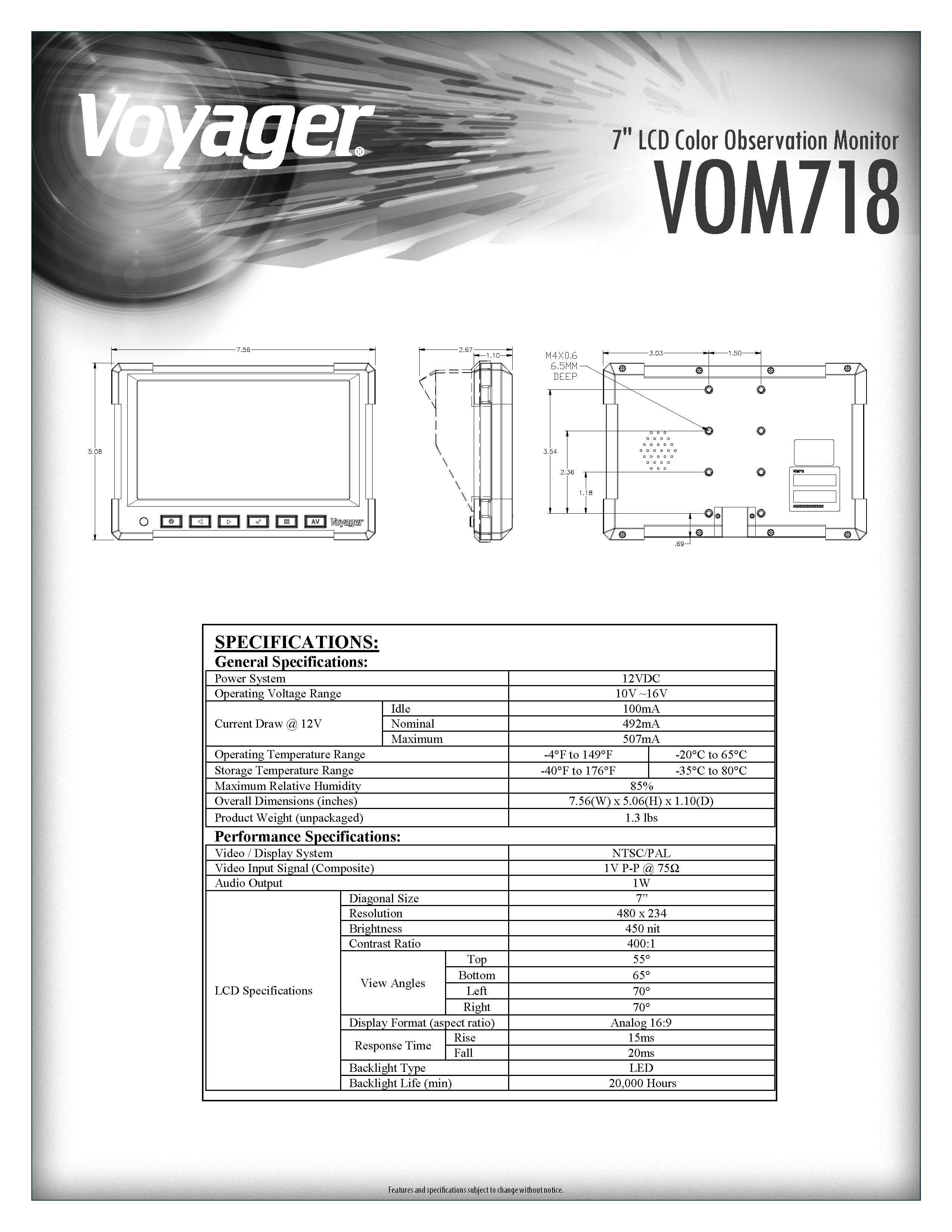 voyager vom718