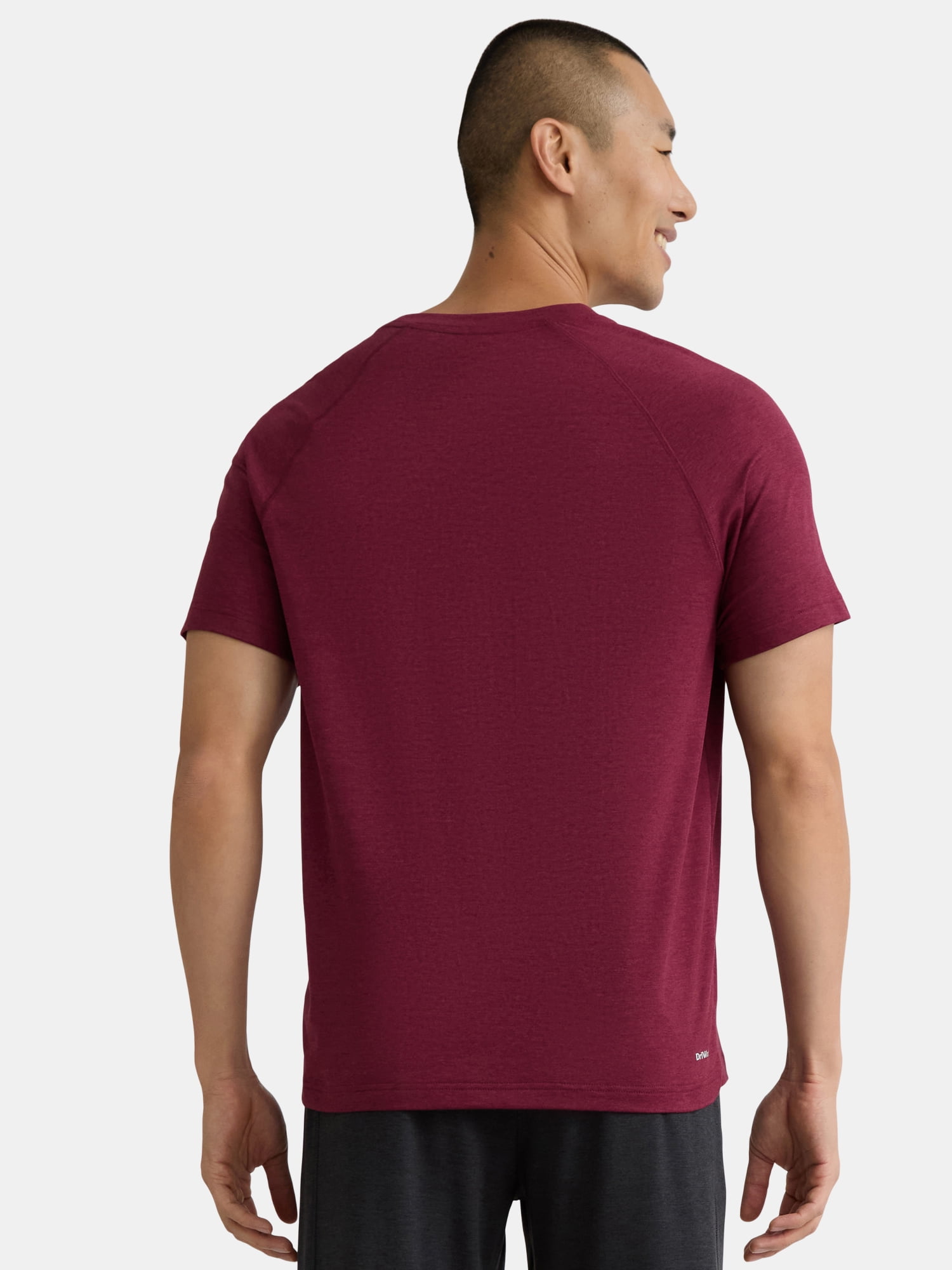 Athletic Works Men's and Big & Tall Men's Soft ButterCore Tee with Short Sleeves, Sizes S-5XL