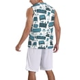 thumbnail image 2 of Sikiie Modern Furniture Basketball Jersey Reversible Men's Mesh Athletic Sports Shirts Training Practice S-4XLSmall, 2 of 6