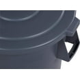 thumbnail image 5 of Carlisle 34105523 Bronco Round Waste Container Only, 55 Gallon, Gray, 5 of 6