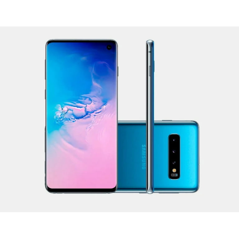 Samsung Galaxy S10 SM-G973F/DS 128GB+8GB Dual SIM GSM Unlocked - Prism Blue