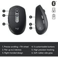thumbnail image 4 of Logitech M585 Multi-Device Wireless Mouse - Control and Move Text Between 2 Windows and Apple Mac Computers and Laptops Via Bluetooth or USB, 4 of 5