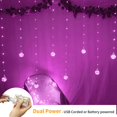 thumbnail image 4 of Cadena de luces YOLIGHT Wishing Ball para cortinas, 200 LED, USB, 4 of 9