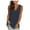 Dark Blue, variant on aidice Plus Size Tank Tops for Women 3-5XL Cotton Sleeveless V Neck Breathable Womens Tops Summer Vacation