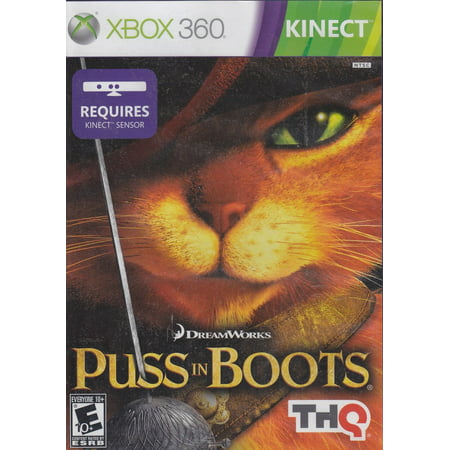 Puss in Boots (Kinect) - Xbox 360 (Xbox 360 With Kinect Best Price)