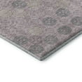 thumbnail image 3 of Addison Rugs Mayfield Premium Machine Washable Transitional Geometric Plum Round Rug, 8' x 8', 3 of 6