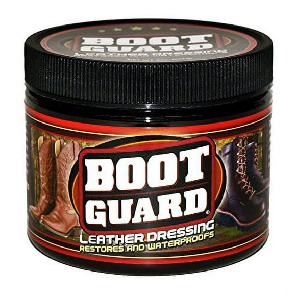 Boot Guard Leather Dressing: Restores and Conditions Leather Boots, Shoes, Automotive Interiors, Jackets, Saddles, and Purses 5 Ounce Jar