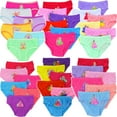 thumbnail image 5 of ToBeInStyle Girls' Pack of 6 Mystery Cotton Bikini Panties, 5 of 7