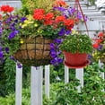 thumbnail image 4 of MasteelfCA 5 Sets Hanging Flower Pots Simple Green Radish Flower Pot Home Plant Pot, 4 of 7
